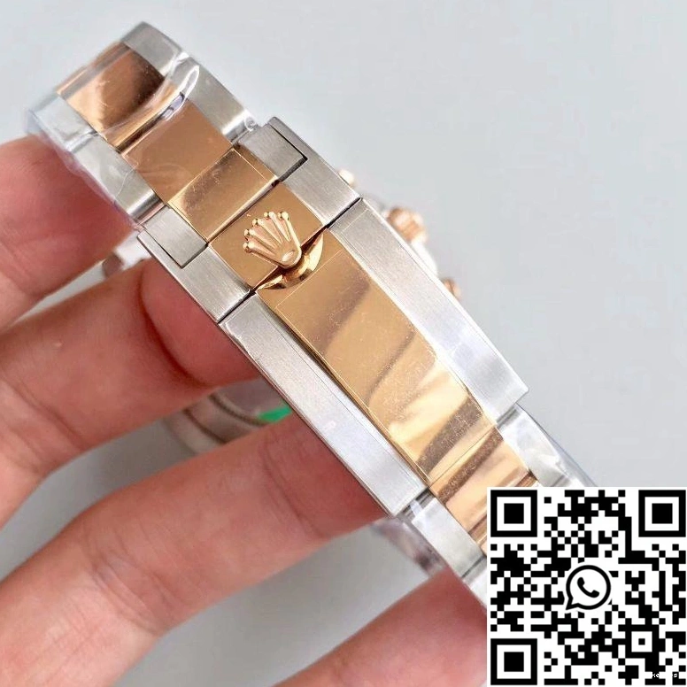 JF Yacht Master Gold Factory Dial 116681 White II Rolex Rose 1221